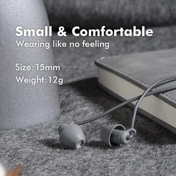

Original SE01 Wired 3.5mm In-ear Sleep earphone MP3 Player Universal Hadphones With Mic Mobile Phone Headset for xiaomi huawei
