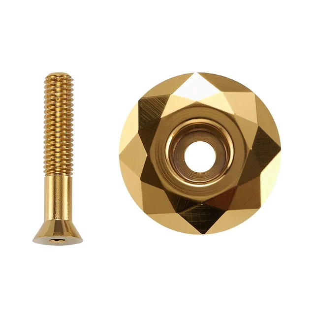 Quality Mountain Bike Top Tube Cap Bicycle Headset Cover Screws Stem Spacers