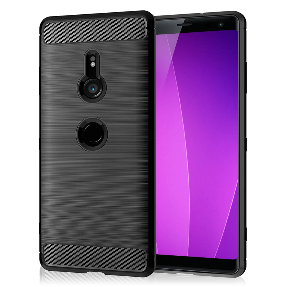 CAMDEMS хит продаж 1 шт. Мягкий ТПУ силиконовый чехол для sony xz2 mini xz3Dirt resistant полный
