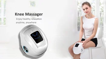 

Knee Heat Massager Portable Knee Wrap Massager for Joint Pain Relief Physical Treatment Cordless Rechargeable Health Care
