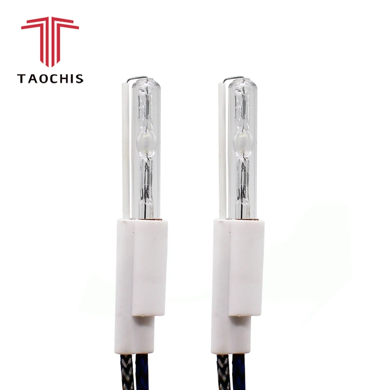 TAOCHIS AC 12 в 35 Вт керамика S21 21 мм Авто Ксеноновые лампы для 3,0 дюймов Koito Q5 линзы проектора bi xenon головной светильник - Испускаемый цвет: Ceramics Base 4300K