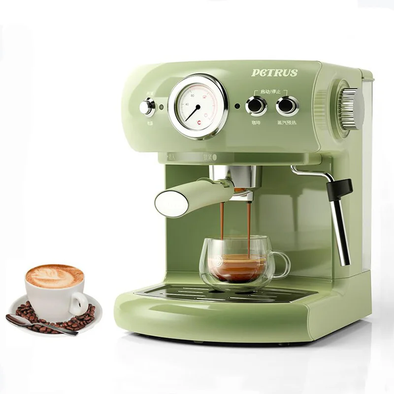 19Bar Italian Type Espresso Coffee MakerMachine with Milk Frother Wand for Cappuccino Latte and Mocha | Бытовая техника