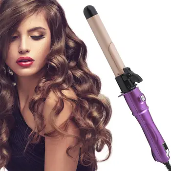 

Professional Ceramic Hair Curler 28mm Irons Professional Hair Curling Wand Iron Magic Hair Styling Rotating Roller Curling Iron