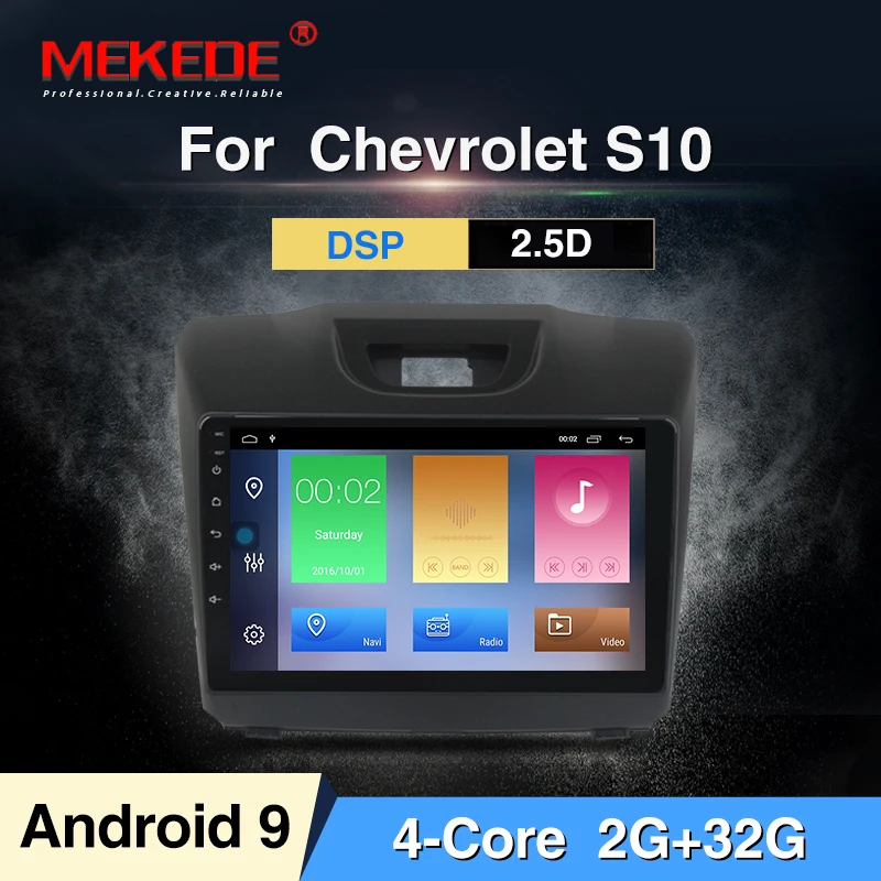 9853 4G LTE Android 9,0 Автомобильный DVD Радио для Trailblazer Chevrolet Colorado S10 gps навигационный экран Радио Аудио мультимедийный плеер