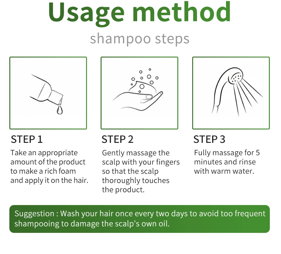 120ml zudaifu tratamento terapêutico shampoo anti-caspa prurido
