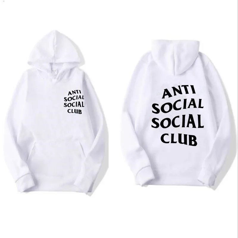 Anti SOCIAL2019, стиль, корейский стиль, свободный крой, толстовка, женская, осень, мужские толстовки и толстовки, длинный рукав, пуловер, пальто