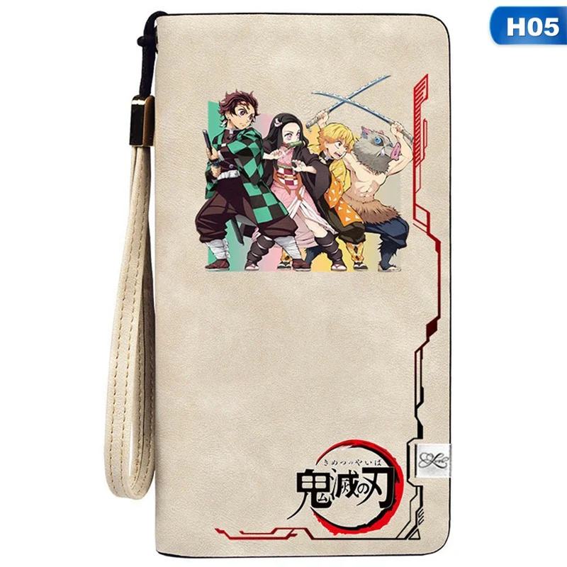 Аниме Кошелек Demon Slayer: Kimetsu no Yaiba Kamado Tanjirou Косплей кошелек короткий длинный кошелек держатель для карт бумажник Zero - Цвет: CB1037H05