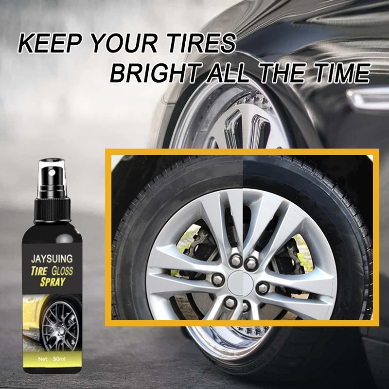 

Car Tire Shine Spray Car Motorcycle General Tire Bright Spray Car Paint Mirror Restorer Auto Accessories Optional Capacity TSLM1