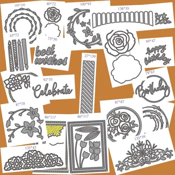 

Metal Cutting Dies DIY Scrapbooking Paper Cards Decorative Craft Embossing