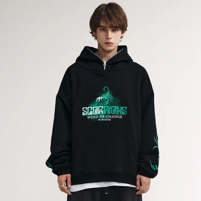Men Streetwear Hoodie Graphic Cotton Fashion 2021 New Pullover Black  Sweatshirt - AliExpress