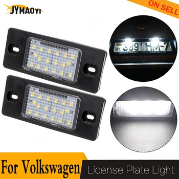 

2PCS Car light auto LED number license plate lamp tail Luces lighting super bright for Volkswagen VW Passat Golf 4 Variant NEW