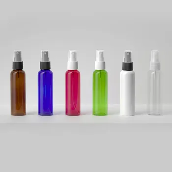 

100X60ml Empty multicolor spray plastic bottle PET,2oz small travel spray bottles with pump,refillable perfume spray bottles lot