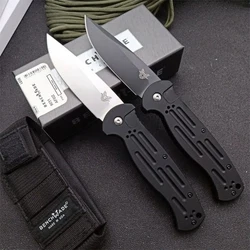 Benchmade 9051 Folding Knife High Hardness 154CM Steel T6 Aluminum Handle Outdoor Camping Safety-defend Pocket Knives EDC Tool