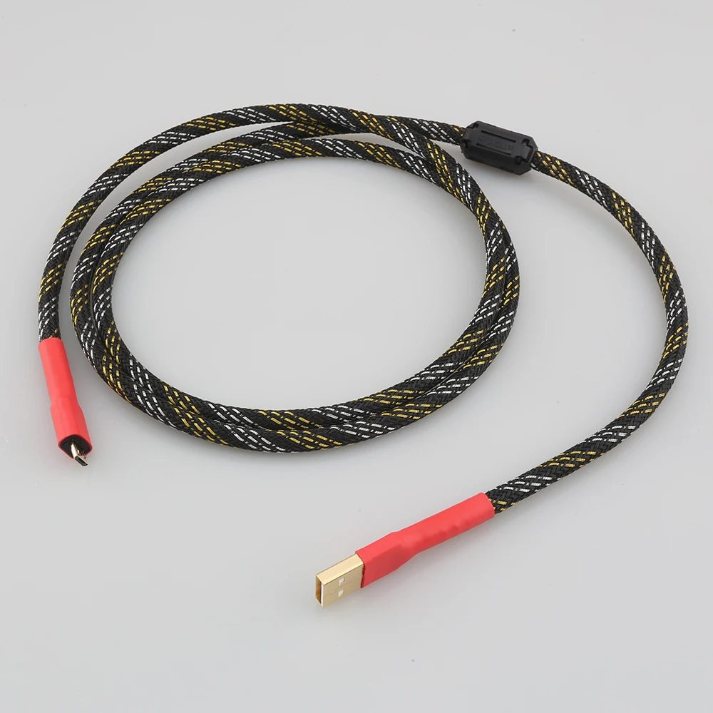 Cavo Dati Micro Usb Hifi Usb Tipo A A Micro Usb Linea Audio Per Computer Dac Cellulare Tablet Pc Lettori Portatili Nuovo