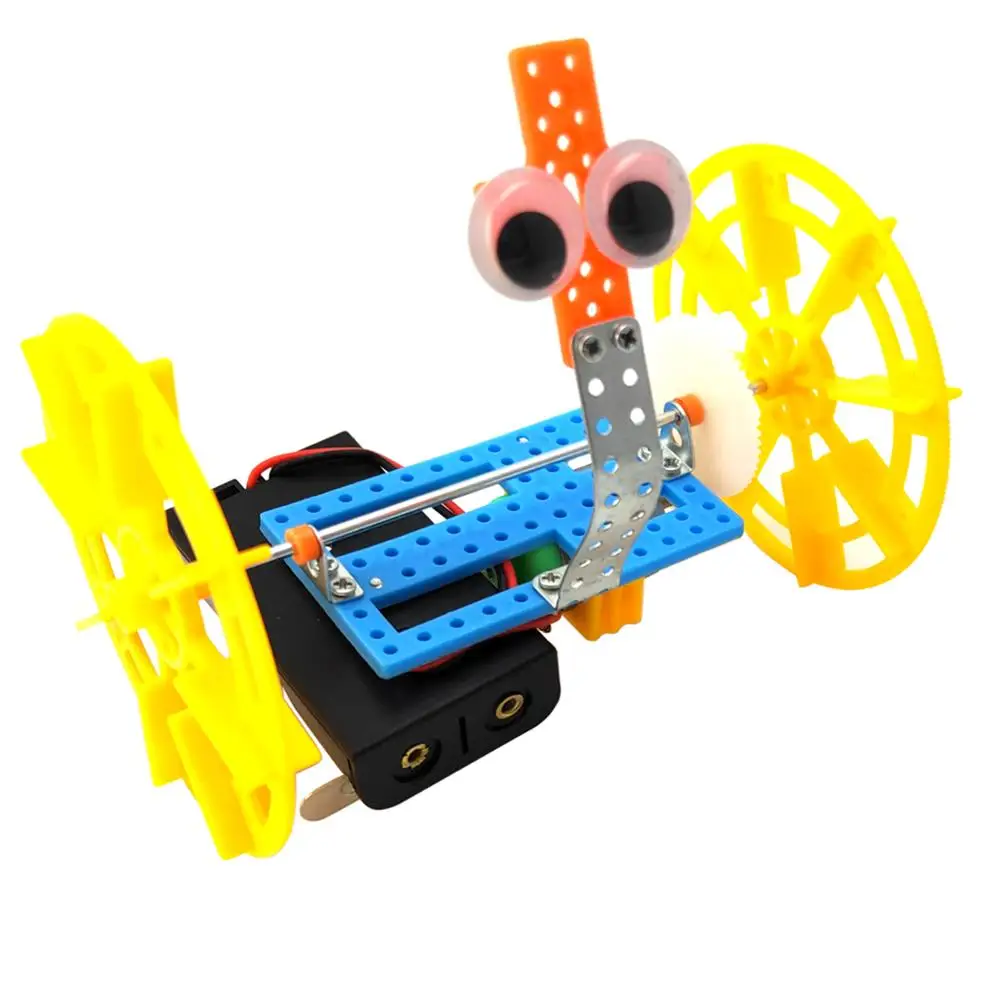 

Two-wheeled Balance Car Model Kits DIY Electric Robotics Educational Kits Science Toys for Children Assembling Plastic Model Toy