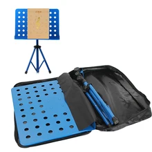 Carrying Case Foldable Large Capacity Music Stand Bag Durable Waterproof Musical Instrument Adjustable Shoulder Portable Nylon