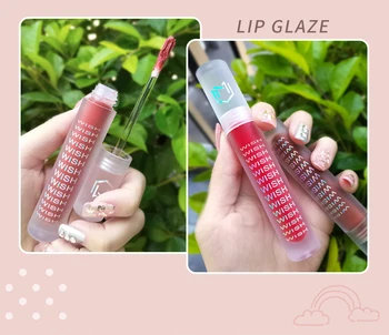 

MAFFICK Small Popsicle Lip Glaze Ice Mist Matte Fog Surface Light Liquid Lipstick Long-lasting Not Easy To Fade Lip Gloss TSLM1