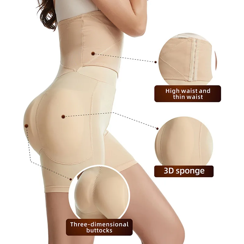 Butt Lift & Enhance Briefs Women Butt Pads Enhancer Panties Elastic  HipsEnhance Sculpt Wear Padded Hip Underwear Shapewear Seamless Fake  Padding