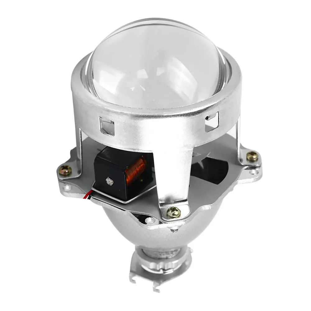 Объектив проектора HID объектив оптический проектор Объектив комплект фар H1 H7 H4 3 дюйма Универсальный