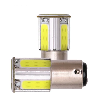 

2pc 1156 p21w ba15s 1157 bay15d P21 / 5W COB led brake for car white light red car bulbs rear turn signal bulb parking 12v 12v