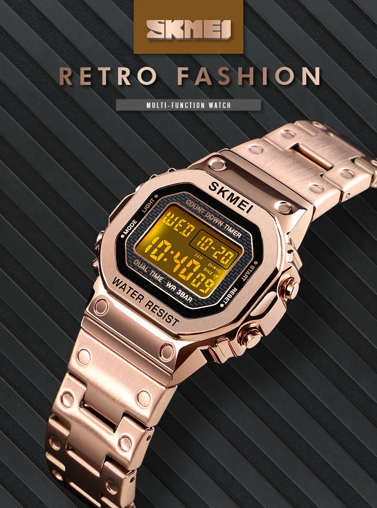 skmei retro watch