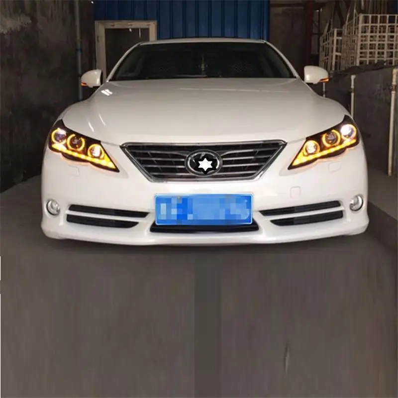Запчасти для бокового указателя поворота Neblineros Para Auto Drl Led Assessoires передние противотуманные фары Задние Автомобильные фары в сборе для Toyota MARK X