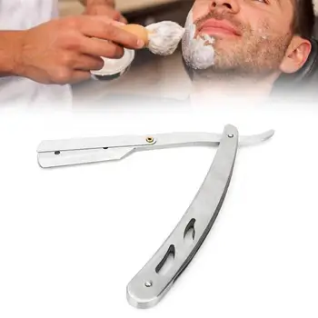 

Folding Manual Beard Shaver Blade Holder Classic Face Grooming Hair Shaving Hairdressing Tool Shaving Brush Safety Razor