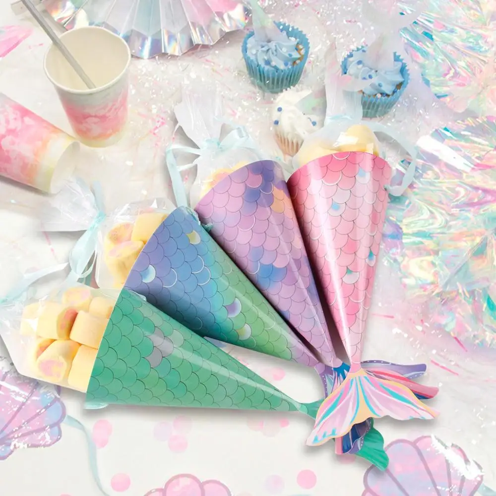 

FRIGG Little Mermaid Party Supplies Theme Mermaid Decor Mermaid Banner Balloon For Kids Favor Happy Birthday Wedding Party Deco