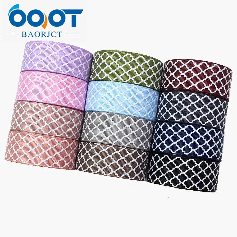 OOOT BAORJCT L-20324-147 25mm 10yards bronzing ribbons wedding party decoration materials DIY Handmade gift packaging | Дом и сад