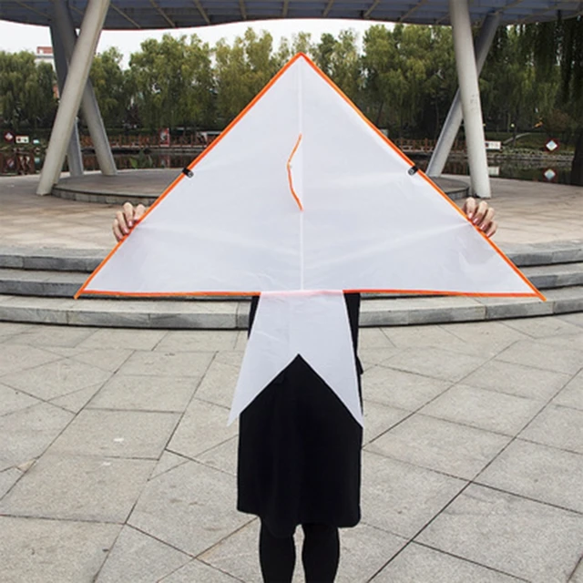 New DIY Painting Kite With Pigment Kite For Kids Children Flying Outdoor Toy M89C 2