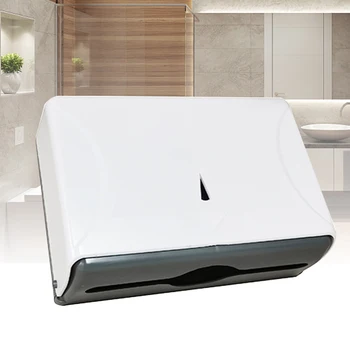 

Storage Wall Mounted Home Bathroom Office Waterproof Paper Dispenser Hand Towel Space Saving Large Capacity Kitchen Anti Dust