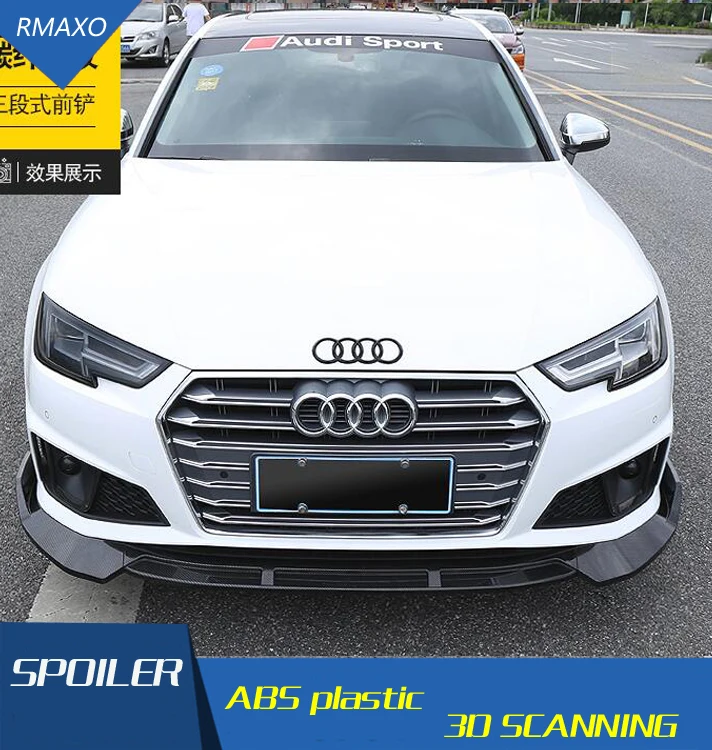 Задний спойлер для Audi A4 2019 2020 ABS задний бампер|Спойлеры и крылья| |
