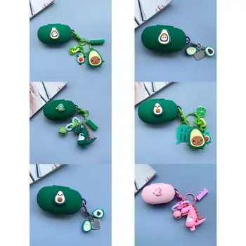 

Anti-slip Silicone Cover Protective Case Sleeve for Sam-sung Ga-laxy Buds/Buds+ Wireless Bluetooth Headphones