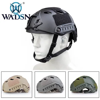 

WADSN Army Military Tactical Helmet FAST Helmet-PJ Style Paintball Gear Assault Shell Technology helmet Airsoft Wargame Helmets