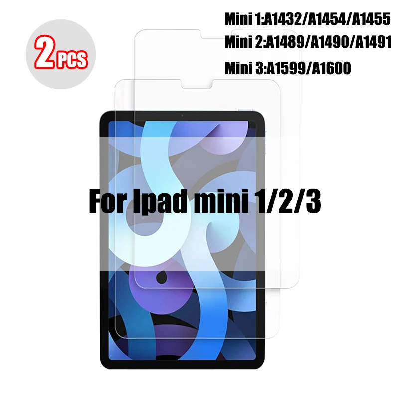 wall mount tablet holder 2PC Tempered Glass Screen Protector for IPad Pro 11 10.2 10.5 10.9 Air 4 3 2 Tablet Screenprotector for I Pad Mini 6 5 2020 2021 ipad mini decal Tablet Accessories