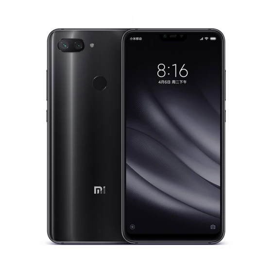 Global rom Xiaomi Mi 8 Lite, 6 ГБ, 64 ГБ, мобильный телефон, Восьмиядерный процессор Snapdragon 660, фронтальная камера 24 МП, 6,26 дюймов, 19:9, полный экран, 3350 мАч - Цвет: Gray