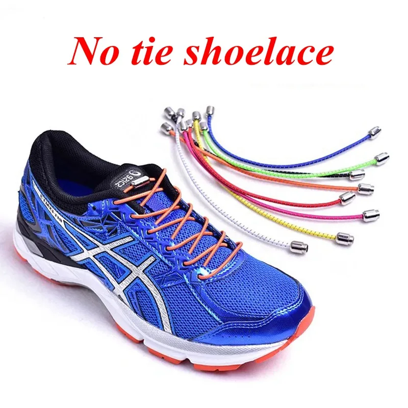 1Pair Elastic Shoelaces Round No Tie Shoe laces Sneakers Shoelace Kids Adult Rubber elastic Laces Lock One Size Fits All Shoes 1Pair Elastic Shoelaces Round No Tie Shoe laces Sneakers Shoelace Kids Adult Rubber elastic Laces Lock One Size Fits All Shoes