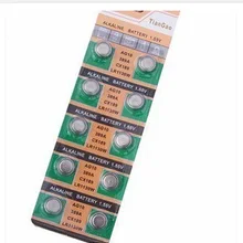 Ag10 кнопочная ячейка Hot Wheels/qi men deng батарея блистер упаковка высокой емкости 10 Цена