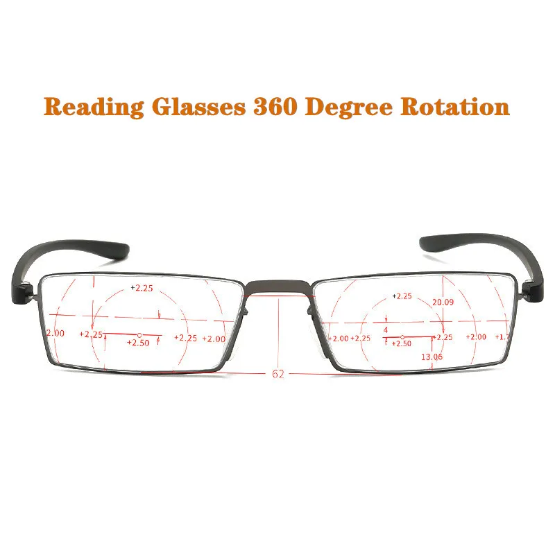 

2019 High Quality Reading Glasses Multifocal Resin Presbyopic Glasses Super Lightweight Anti Blue Light Glasses for Men Women