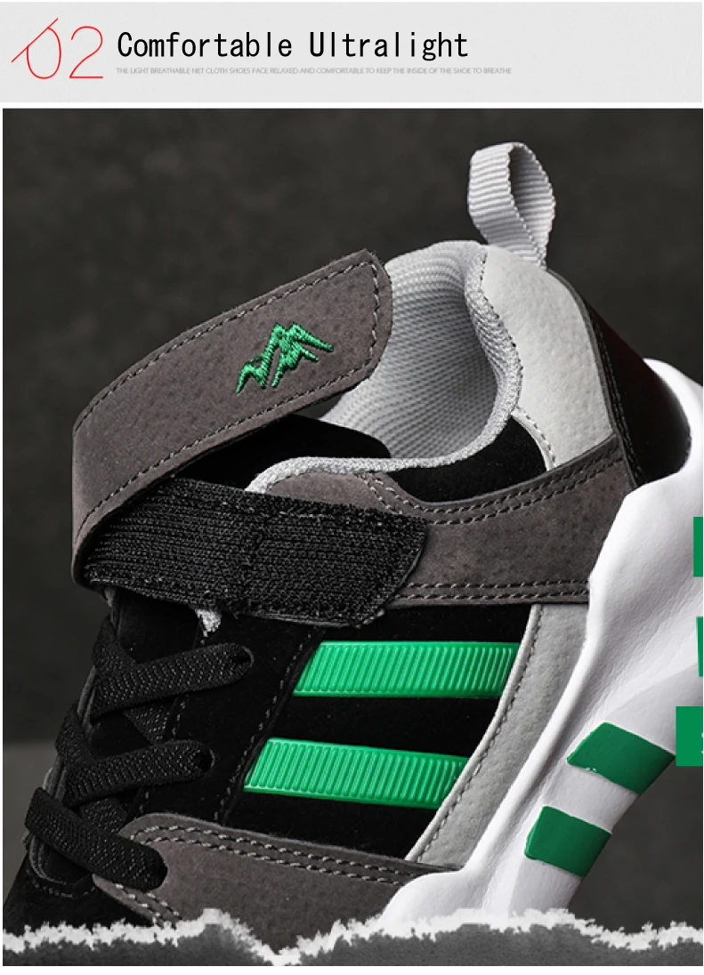 2020 Spring kids shoes boys sneakers children sneakers fashion light  casual boy shoes for school kids loafers Fashion child sports shoe (5)