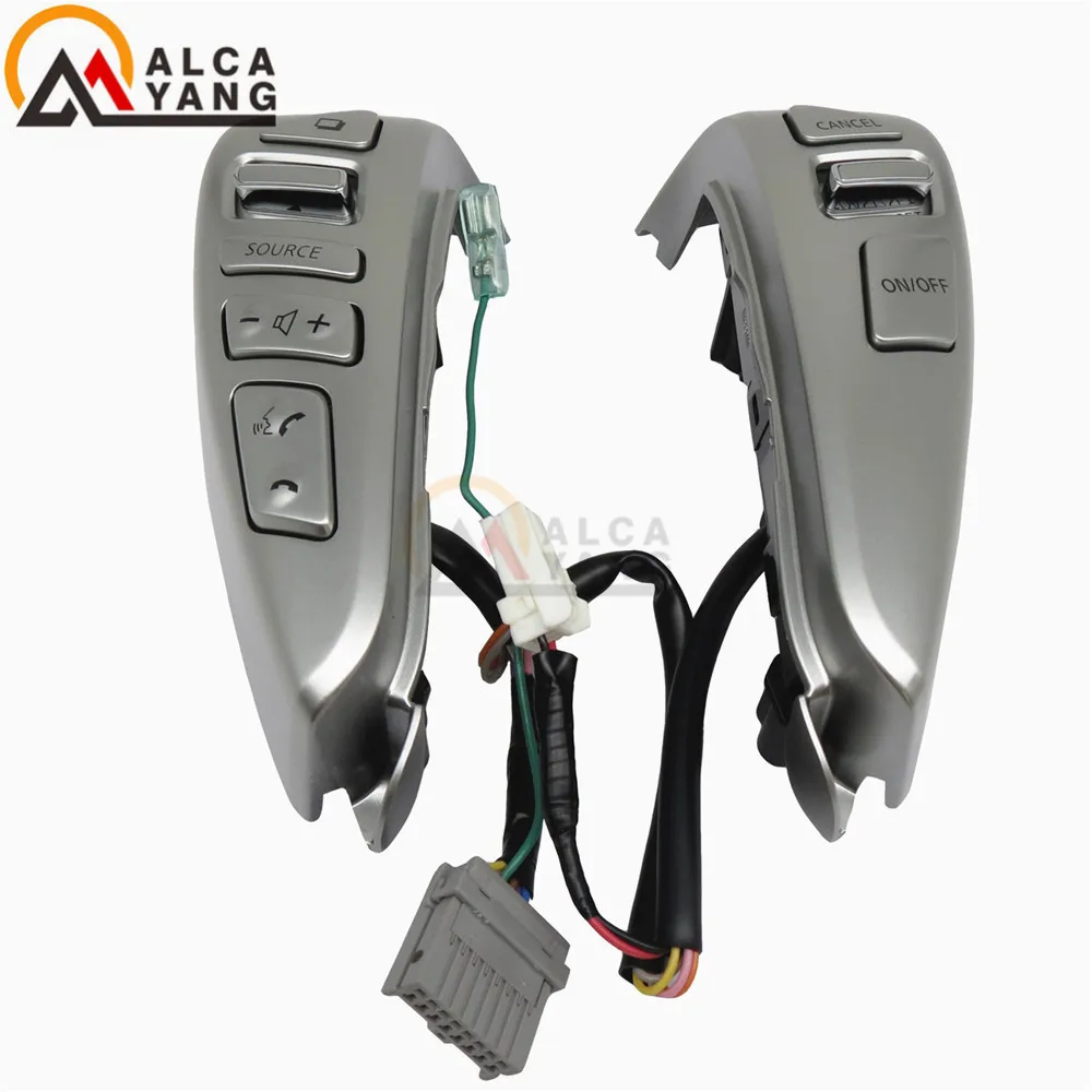 Стайлинг автомобиля переключатели Bluetooth на руль круиз контроля для NISSAN TIIDA SENTRA SUNNY