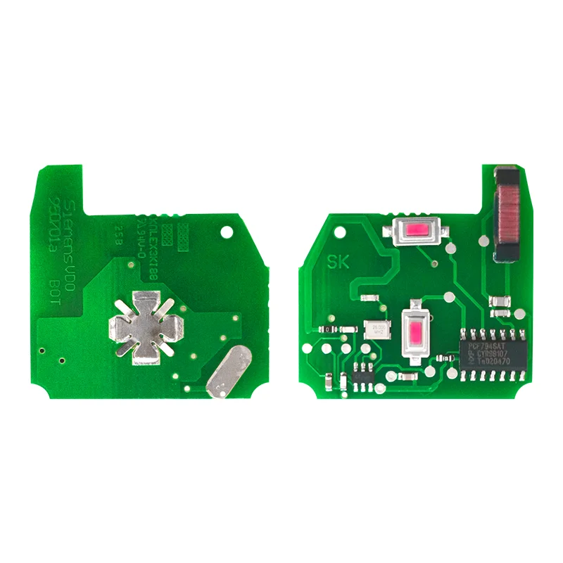 XNRKEY Original 5WK4876/818 ID46 Chip 2 Button Remote Key Fob For Nissan Cabstar F24M K12 Elgrand X-TRAIL Qashqai Navara Micra