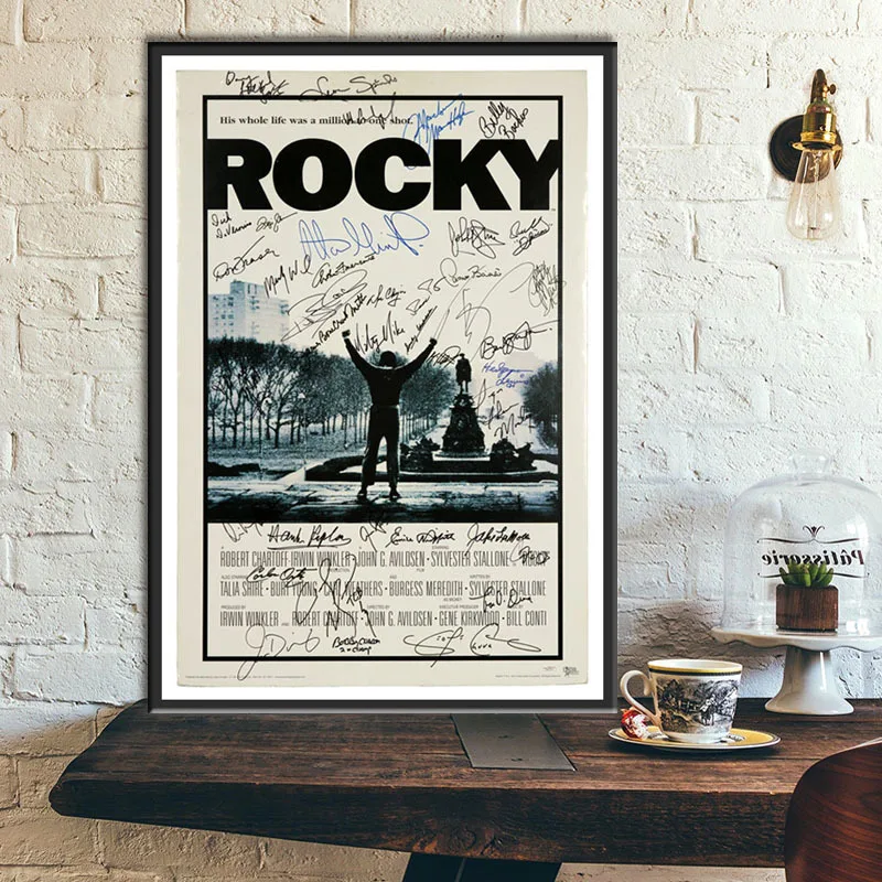 

Rocky Balboa 1976 Movie Sylvester Stallone Picture Wall Art Posters And Prints Canvas Painting For Room Home Decor