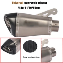 51 мм 60 мм 65 мм глушитель мотоцикла с DB Killer Slip on для S1000R 2010- S1000RR- с кодом E-mark