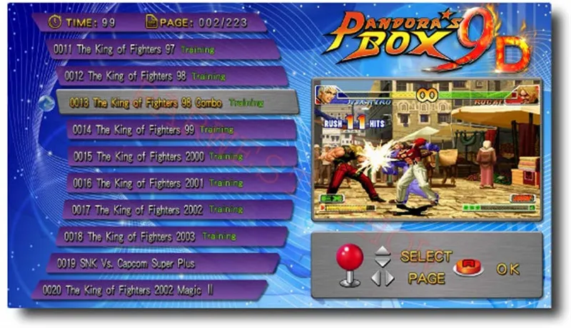 Pandora box 9D 2500 В 1 аркадная игровая консоль с поддержкой 3P 4P tekken 1 игровой usb геймпад поддержка 3d игры для дома/телевизора