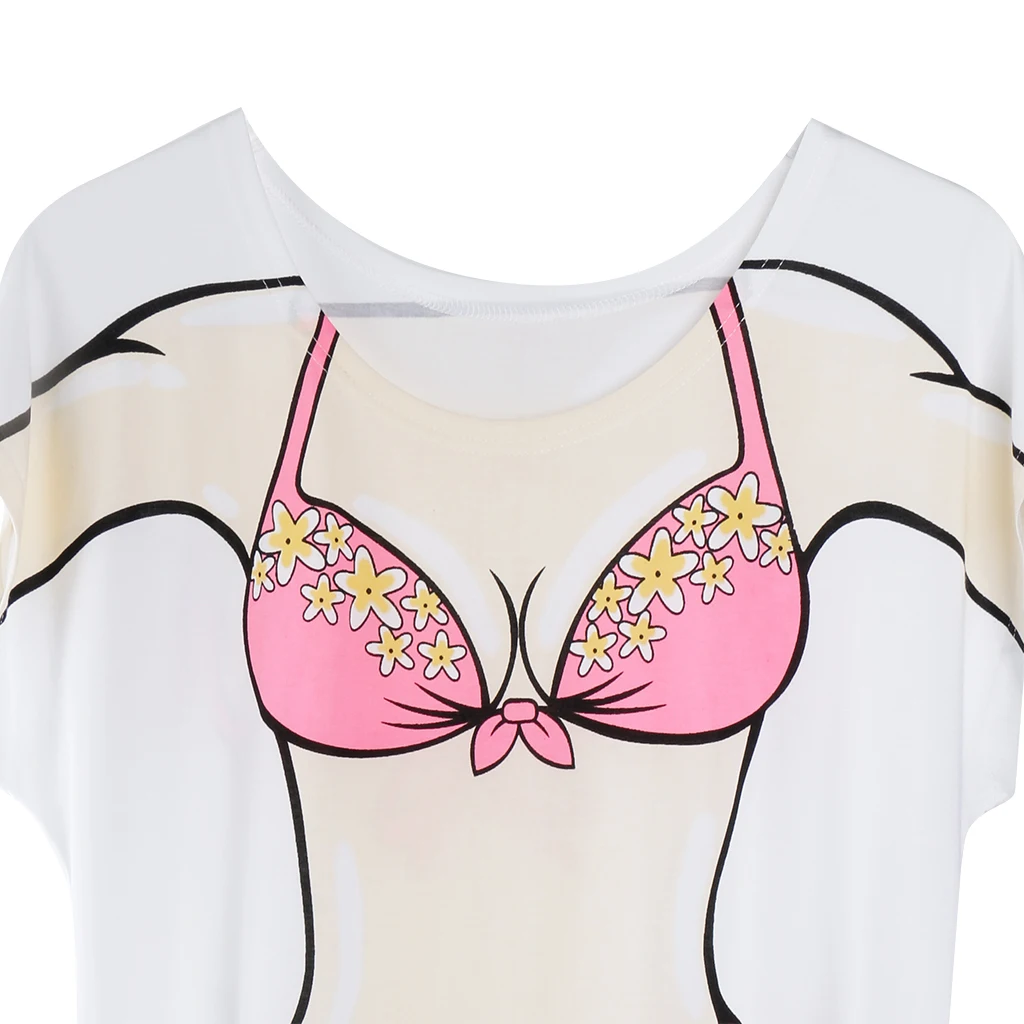Novelty Womens Beachwear Swimwear TShirt Girls Hen Party Dress Bikini Body Cover up Shirt Sleepwear Women Sexy Nightgown Novelty Womens Beachwear Swimwear TShirt Girls Hen Party Dress Bikini Body Cover up Shirt Sleepwear Women Sexy Nightgown