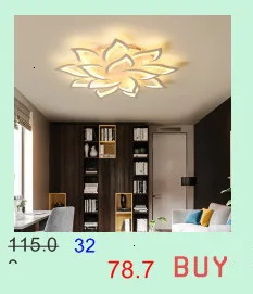 Chandelierrec современный детский комната светодиодный Потолочные светильники AC85 ~ 265 V сердце потолочного типа лампы Главная светильники для