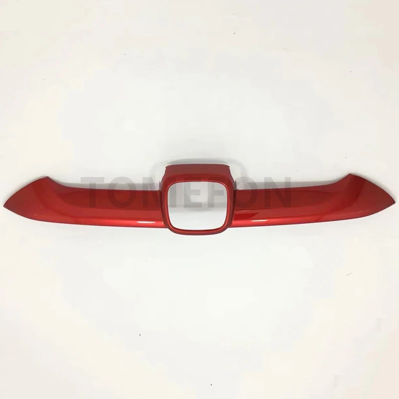 red1 TOMEFON для Honda CRV CR-V передний логотип декоративная решетка решетки гоночная рамка наклейки для автостайлинга крышка отделка ABS - Цвет: red1