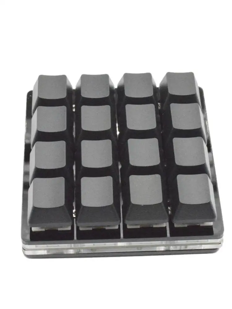 keyboard with touchpad for pc 16 Black Pad Mechanical Board Custom Shortcut Hardware S Macro Board Click Automatic Programmable best wireless keyboard for office