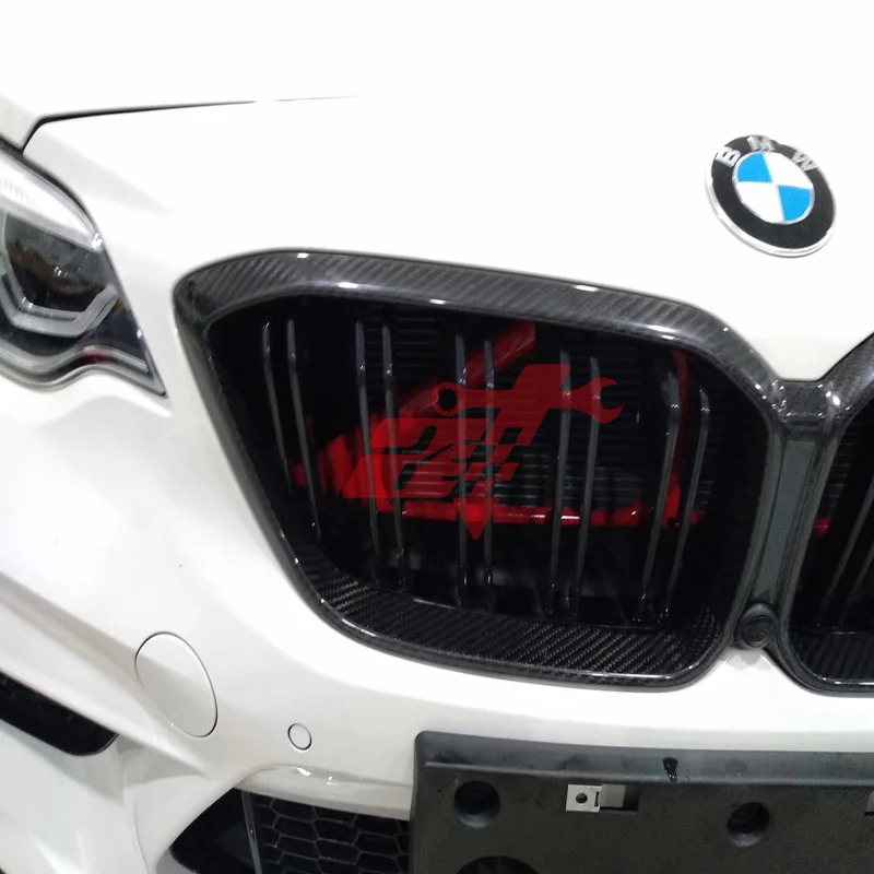 Полный карбоновый передний гриль рамка для BMW M2 соревнований